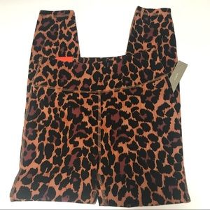 J crew leopard print leggings